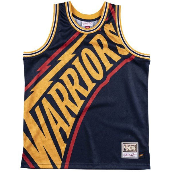 Баскетбольная майка NBA Голден Стэйт Уорриорс серия Big Faces фото 1 &mdash; FormaBasket