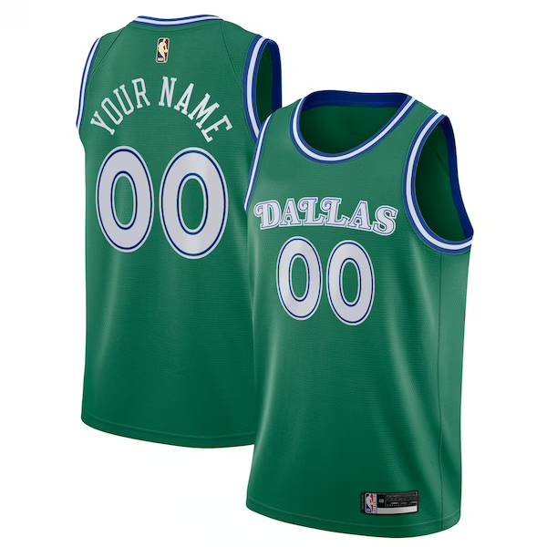 Майка NBA с нанесением Даллас Маверикс зеленая фото 1 &mdash; FormaBasket