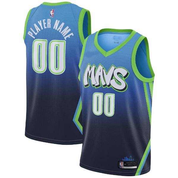 Майка NBA с нанесением Даллас Маверикс сине-зеленая фото 1 &mdash; FormaBasket