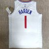 Баскетбольная майка NBA Лос-Анджелес Клипперс №1 Джеймс Харден белая swingman фото 2 &mdash; FormaBasket
