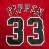 Футболка NBA с короткими рукавами Чикаго Булс № 33 Скотти Пиппен красная фото 5 &mdash; FormaBasket