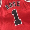 Баскетбольная майка NBA Чикаго Булс № 1 Деррик Роуз красная NBA Authentic фото 2 &mdash; FormaBasket