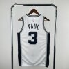 Баскетбольная майка НБА Сан Антонио Сперс № 3 Крис Пол белая фото 2 &mdash; FormaBasket