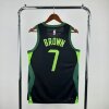 Баскетбольная майка НБА Бостон Селтикс № 7 Джэйлен Браун черная swingman 2025 фото 2 &mdash; FormaBasket