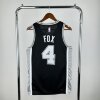 Баскетбольная майка НБА Сан-Антонио Сперс № 5 Деаарон Фокс черная swingman фото 2 &mdash; FormaBasket