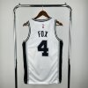 Баскетбольная майка НБА Сан-Антонио Сперс № 5 Деаарон Фокс белая swingman фото 2 &mdash; FormaBasket