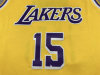 Баскетбольная майка NBA Лос-Анджелес Лейкерс № 15 Остин Ривз желтая фото 4 &mdash; FormaBasket