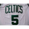 Баскетбольная майка NBA Бостон Селтикс № 5 Кевин Гарнетт белая AUTHENTIC фото 6 &mdash; FormaBasket
