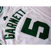 Баскетбольная майка NBA Бостон Селтикс № 5 Кевин Гарнетт белая AUTHENTIC фото 8 &mdash; FormaBasket